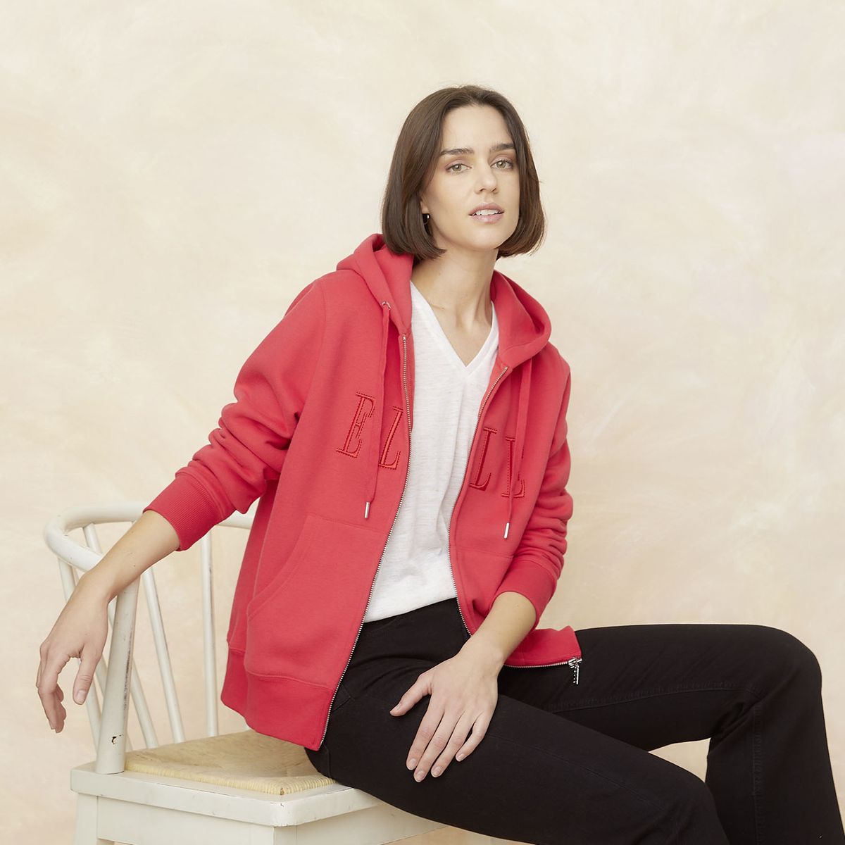 ELLE - Polerón Algodón Mujer Elle