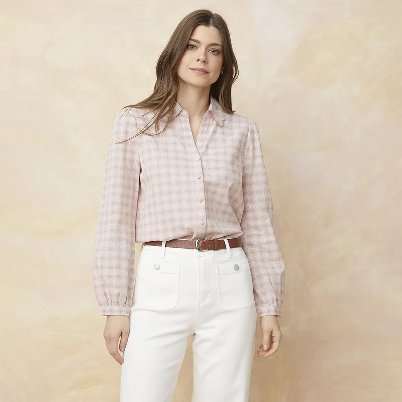 ELLE - Blusa Algodón Mujer Elle