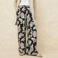 Pantalón Palazzo Tiro Alto Viscosa Mujer