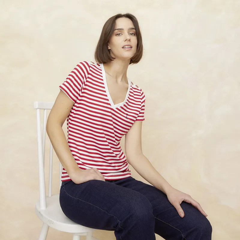 ELLE - Polera Mujer Elle