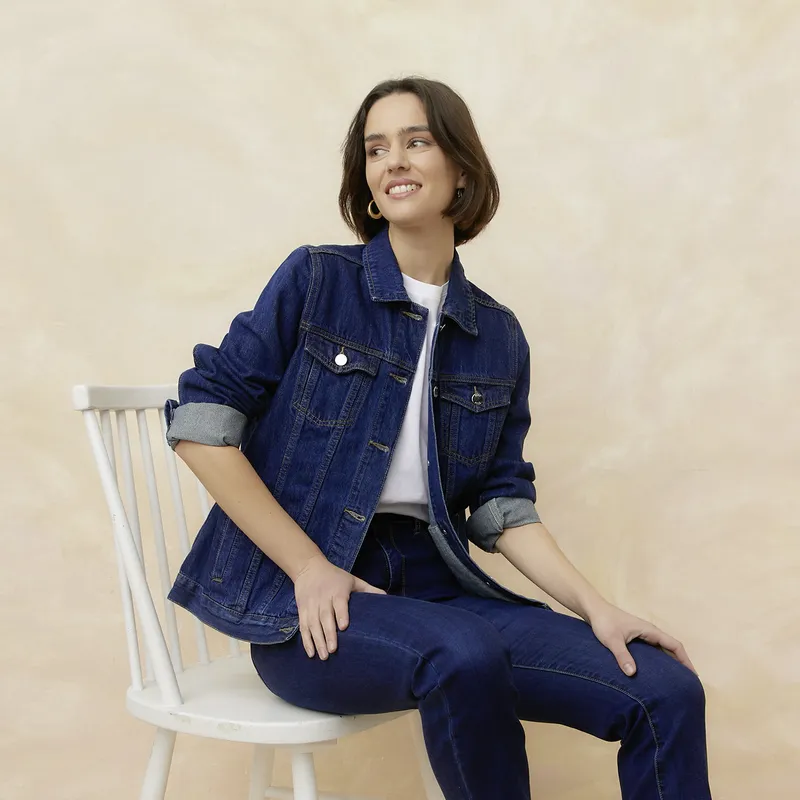 ELLE - Chaqueta Algodón Mujer Elle