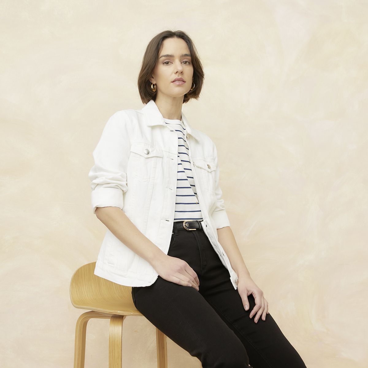 ELLE - Chaqueta Algodón Mujer Elle