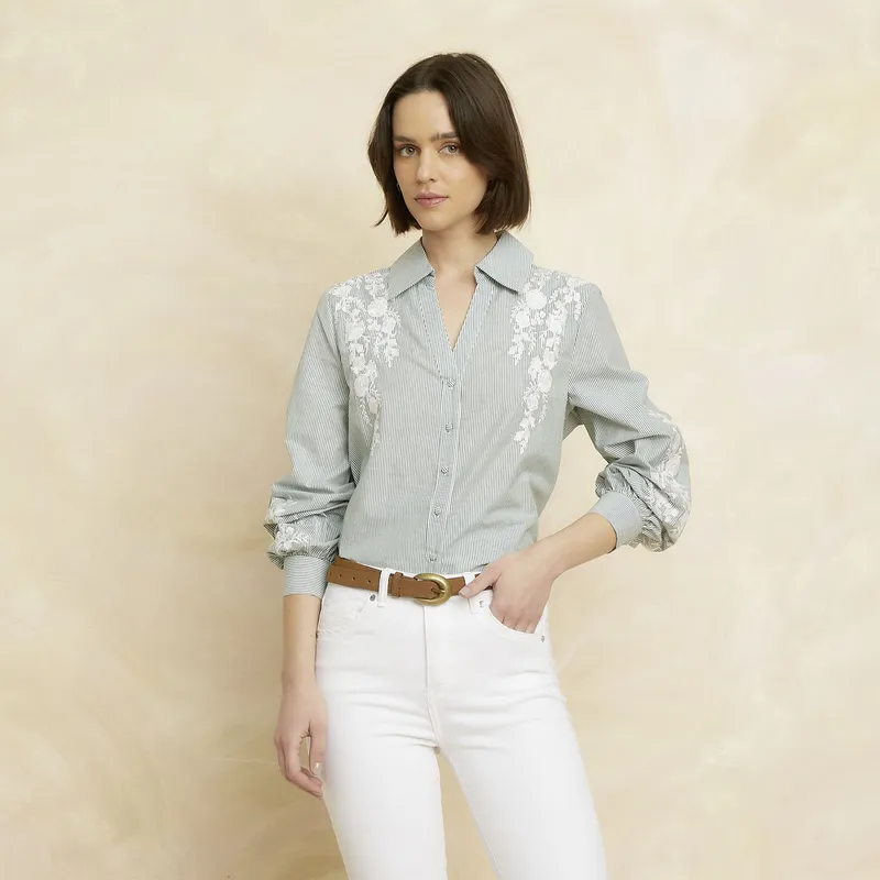ELLE - Blusa Algodón Mujer Elle