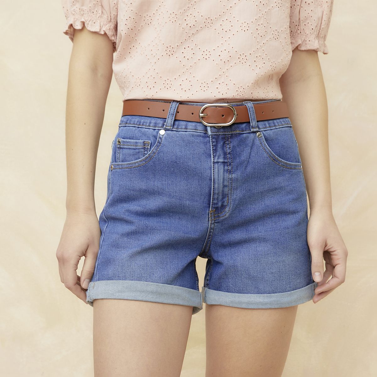 ELLE - Short Algodón Mujer Elle