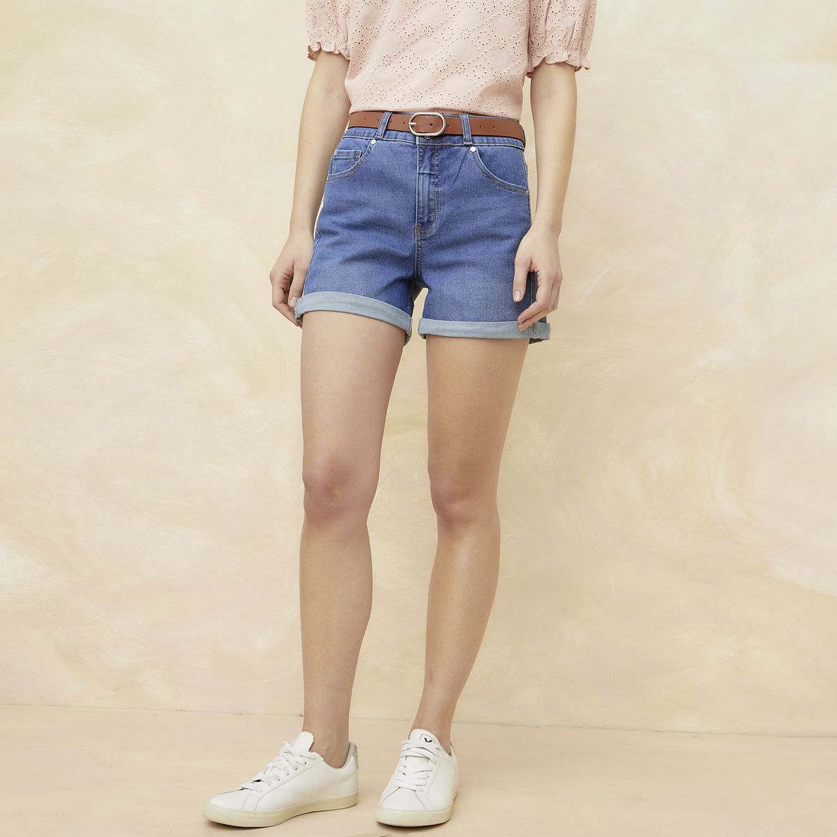 ELLE - Short Algodón Mujer Elle