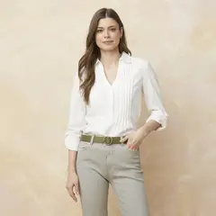 ELLE - Blusa Manga Larga Mujer