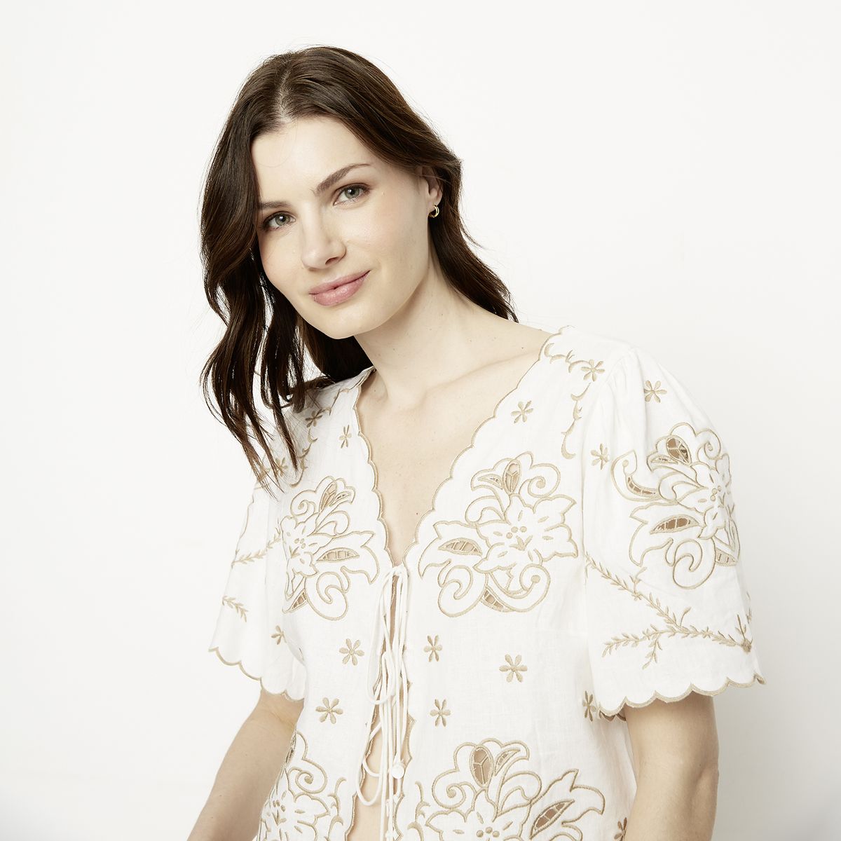 APOLOGY - Blusa Lino Mujer Apology