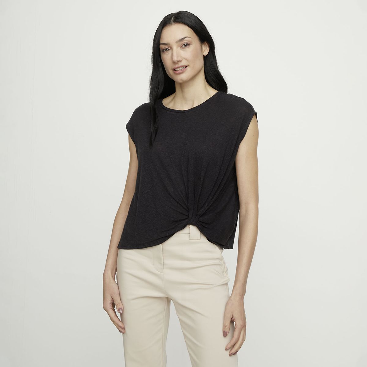 APOLOGY - Polera Lino Mujer Apology