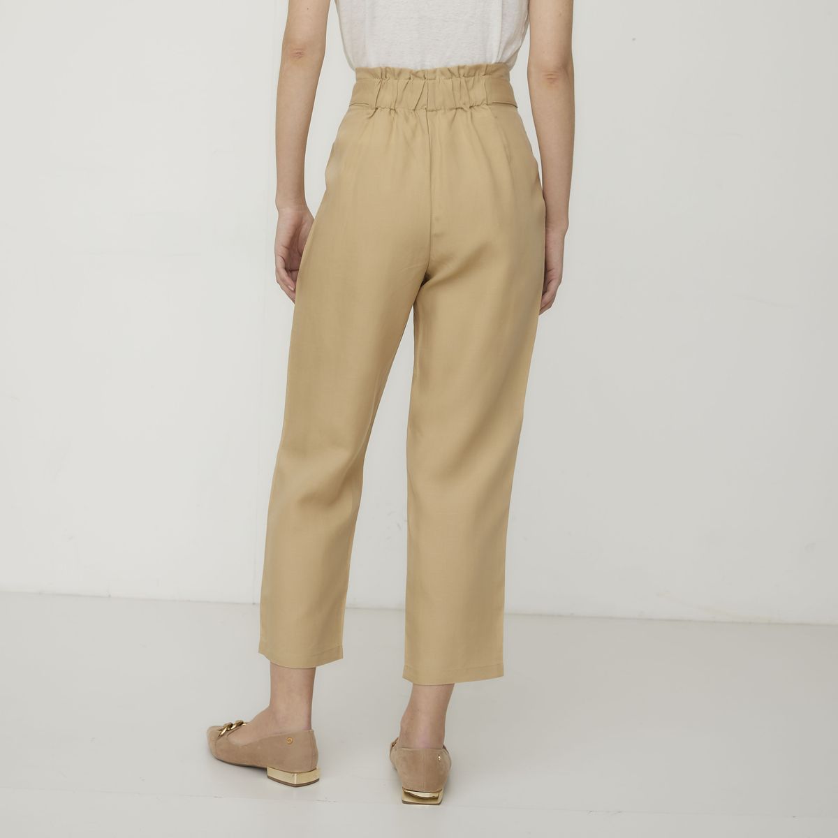 APOLOGY - Pantalón Tiro Alto Lyocell Mujer Apology