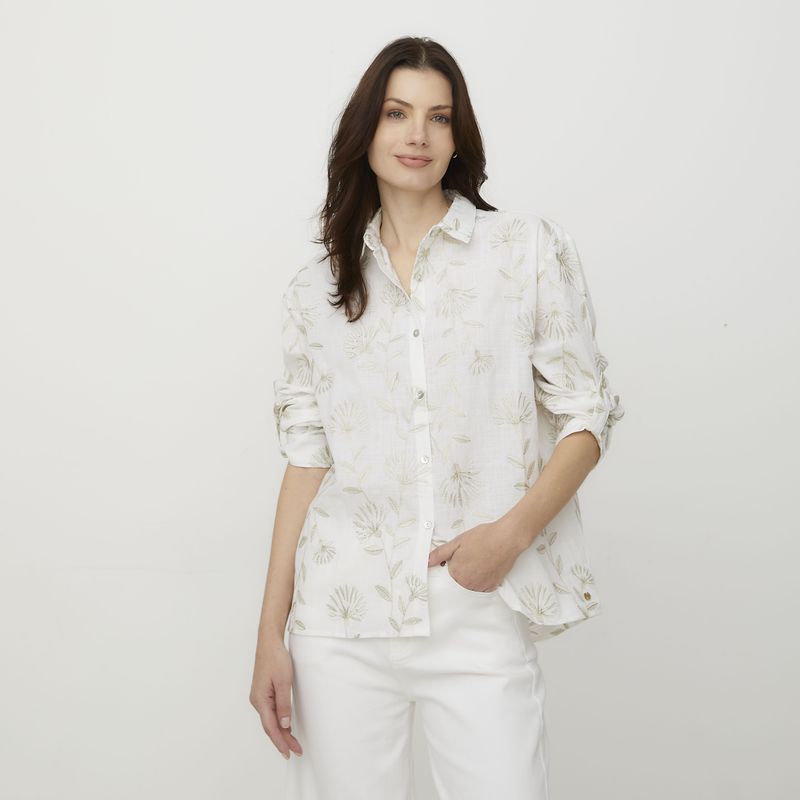 APOLOGY - Blusa Manga Larga Algodón Mujer Apology