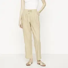 APOLOGY - Pantalón Tiro Alto Lino Mujer