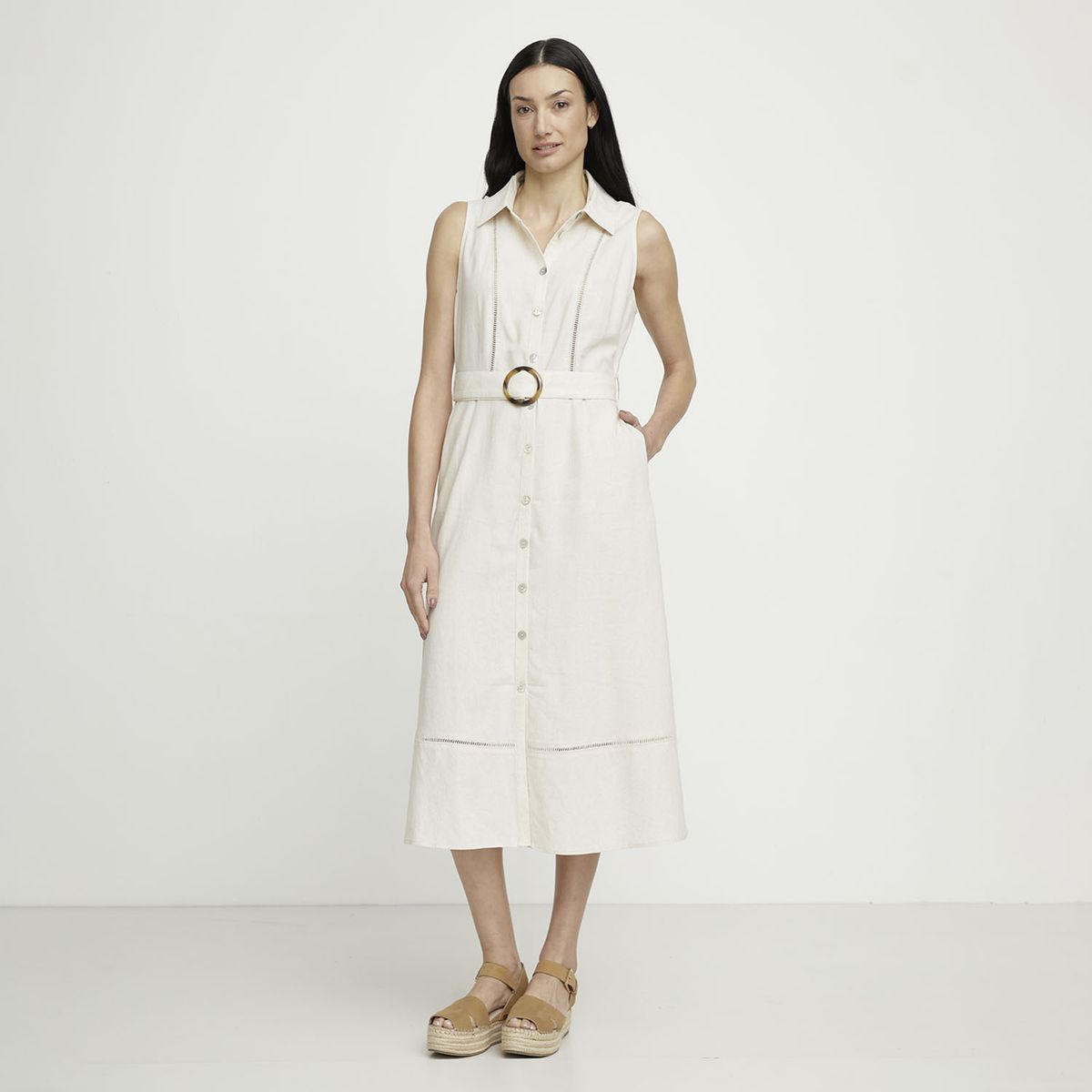 APOLOGY - Vestido Mujer Lino Apology