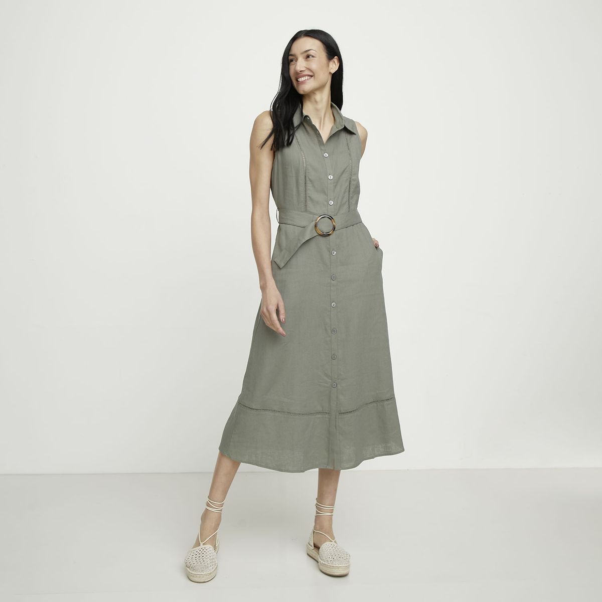 APOLOGY - Vestido Mujer Lino Apology