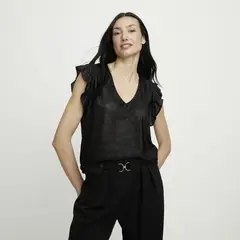 APOLOGY - Polera Manga Corta Mujer