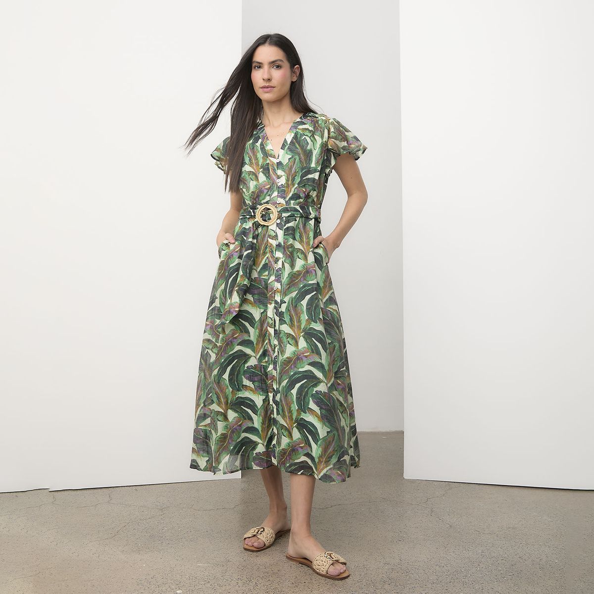 APOLOGY - Vestido Midi Mujer Apology