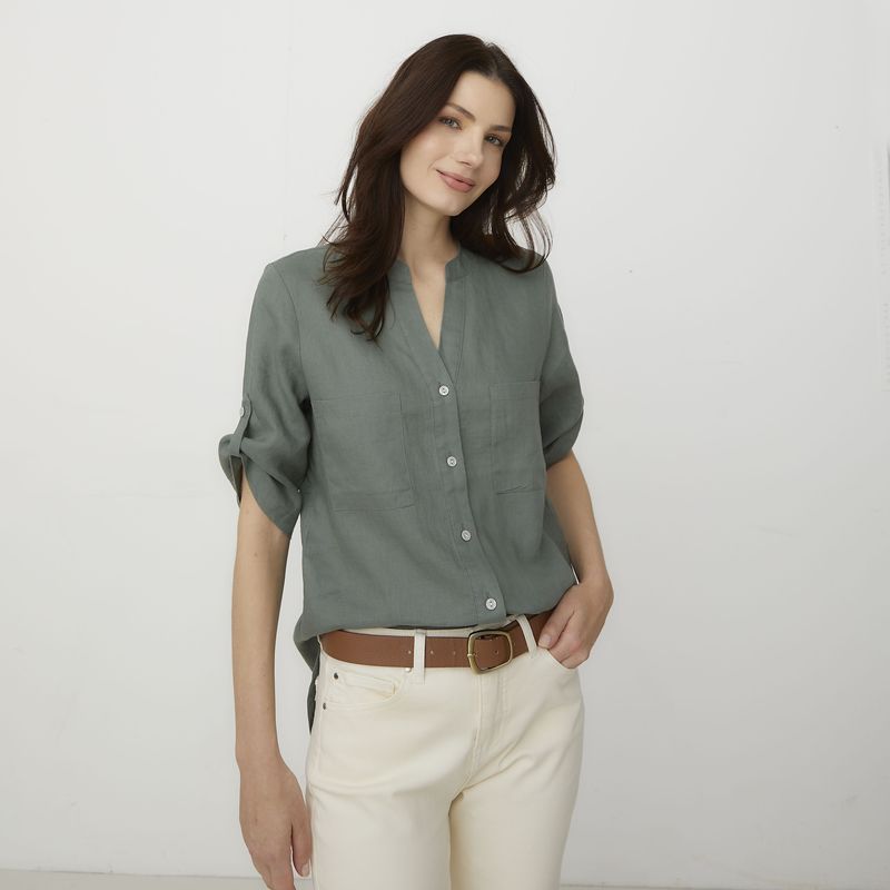 APOLOGY - Blusa Lino Mujer Apology