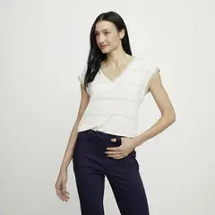 APOLOGY - Polera Lino Mujer