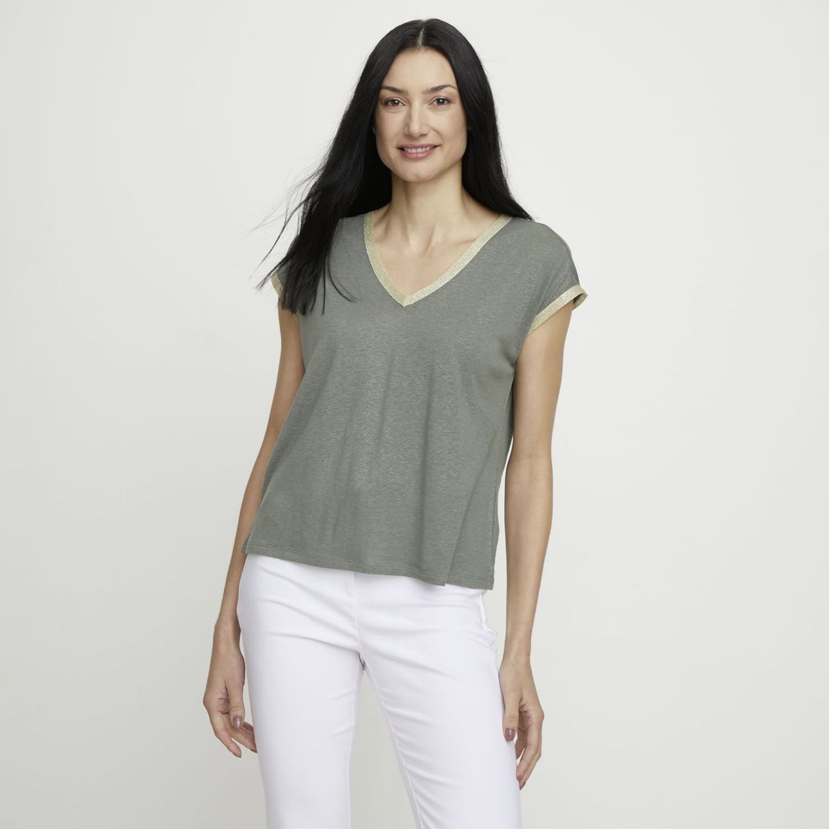 APOLOGY - Polera Lino Mujer Apology