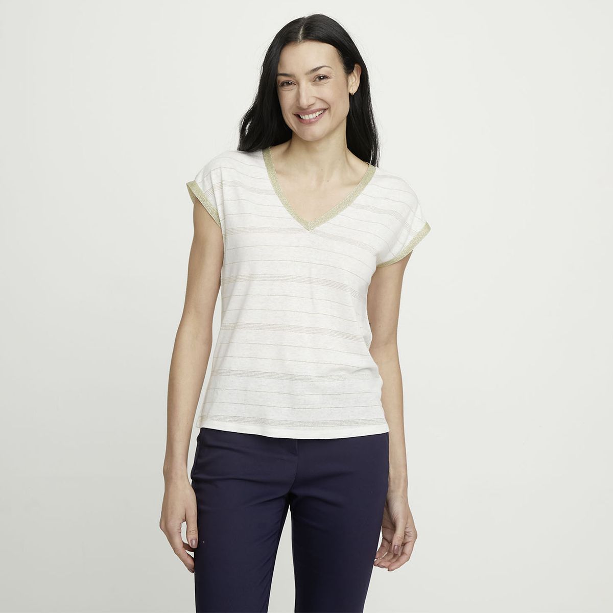 APOLOGY - Polera Lino Mujer Apology