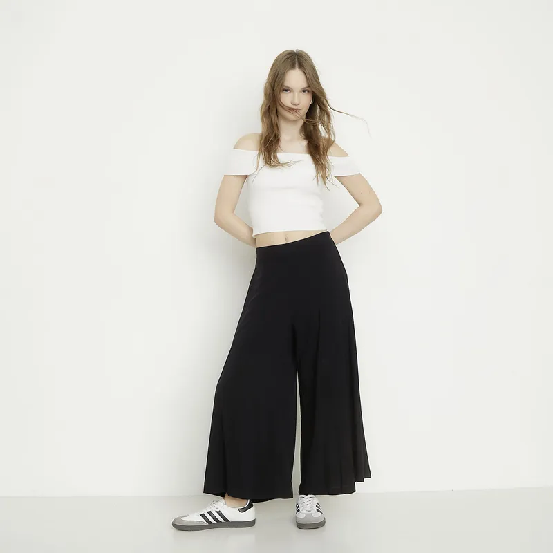 SYBILLA - Pantalon Mujer Animal Print Sybilla