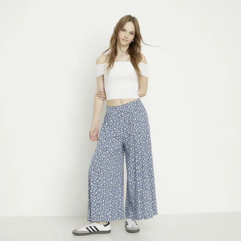 SYBILLA - Pantalón Mujer Tiro Medio Sybilla