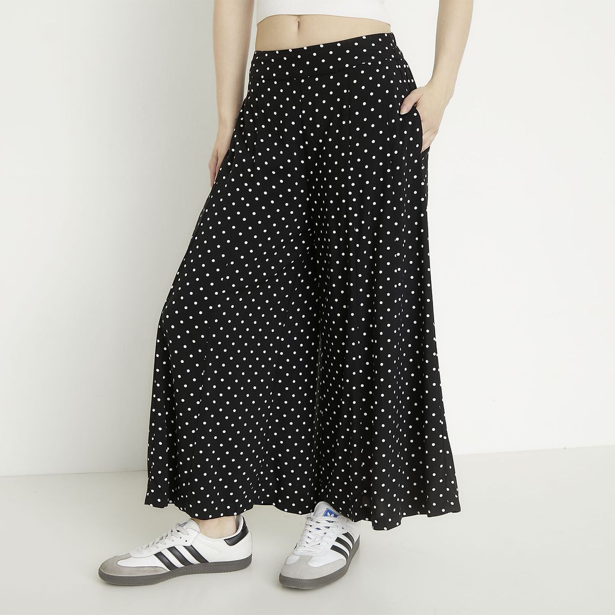 SYBILLA - Pantalón Mujer Tiro Medio Sybilla