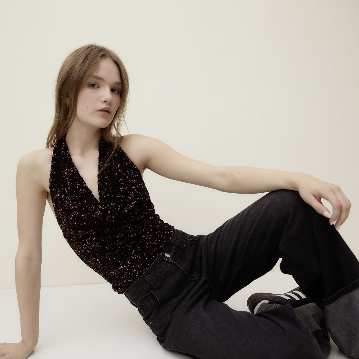 SYBILLA - Polera Sin Manga Mujer Sybilla