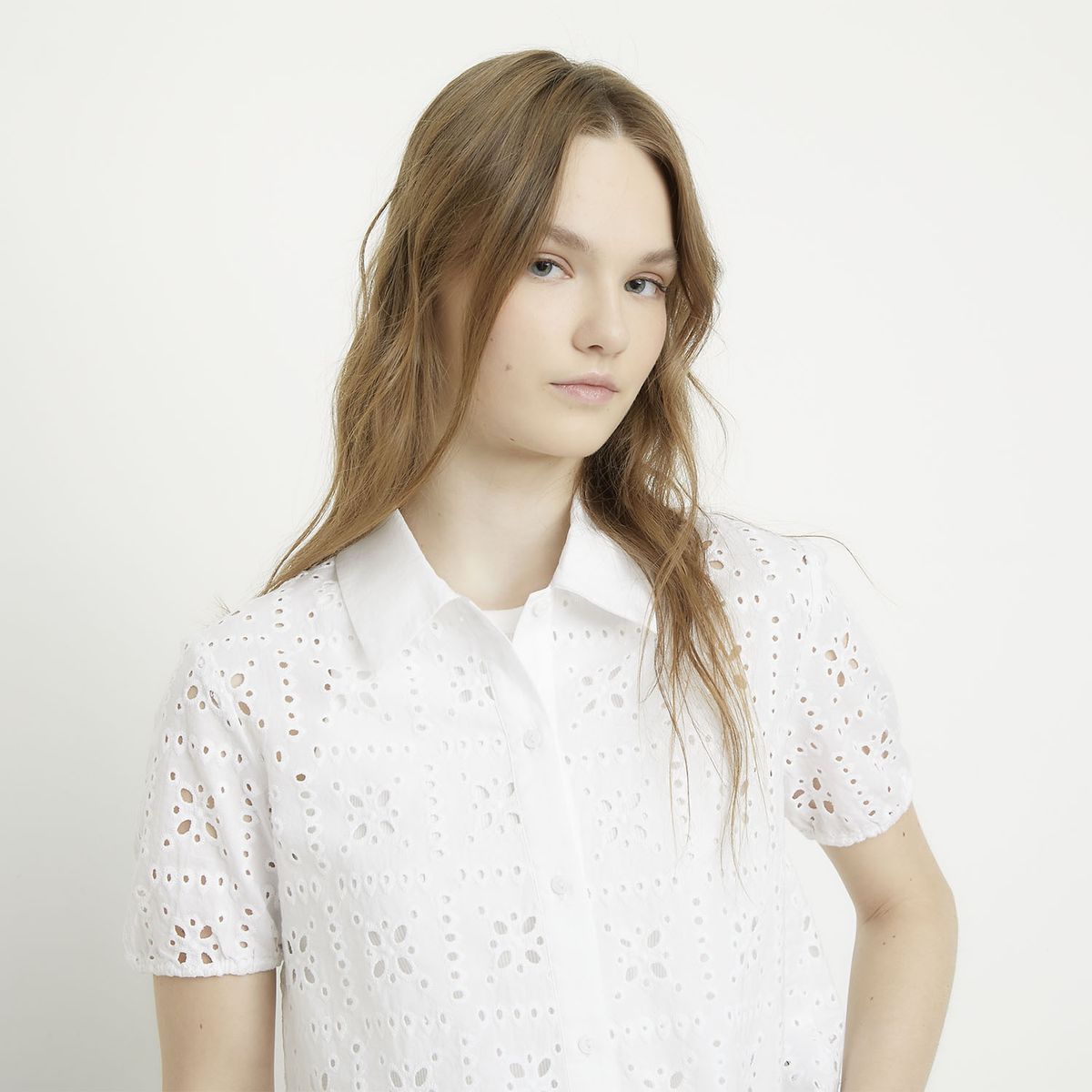 SYBILLA - Blusa Manga Corta Mujer Sybilla