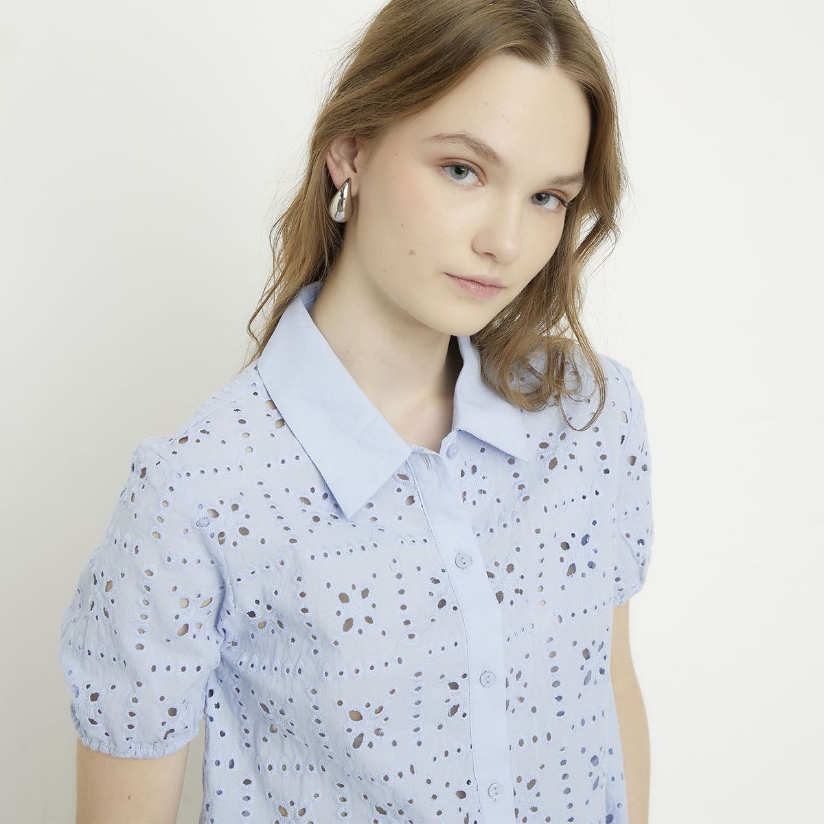 SYBILLA - Blusa Manga Corta Mujer Sybilla