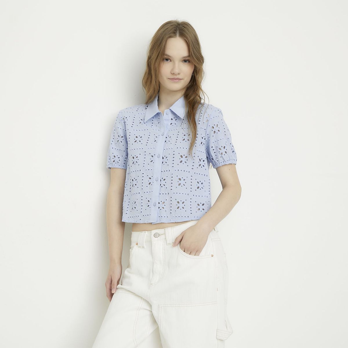 SYBILLA - Blusa Manga Corta Mujer Sybilla