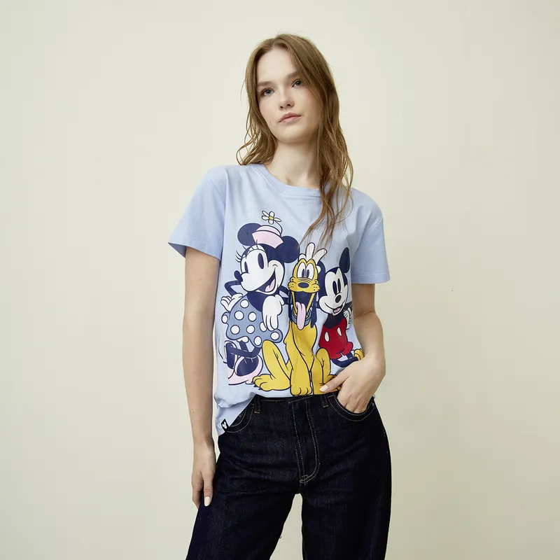 SYBILLA - Polera Algodón Mujer Sybilla