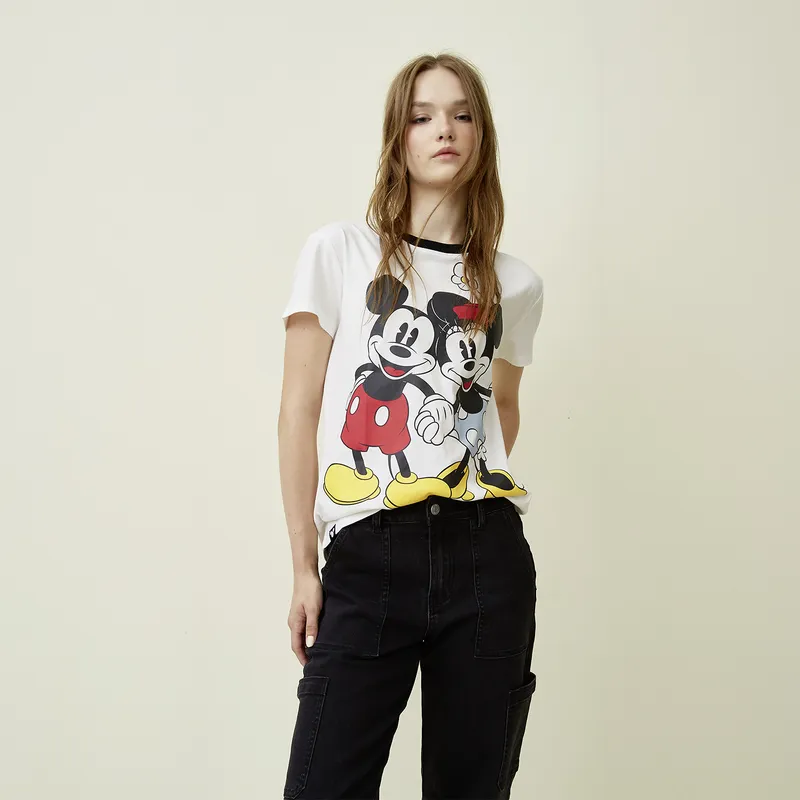 SYBILLA - Polera Algodón Mujer Sybilla