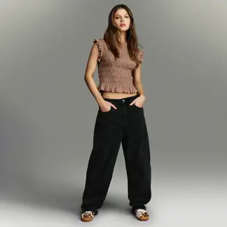 SYBILLA - Jeans Balloon Mujer