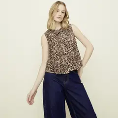 SYBILLA - Blusa Sin Manga Mujer