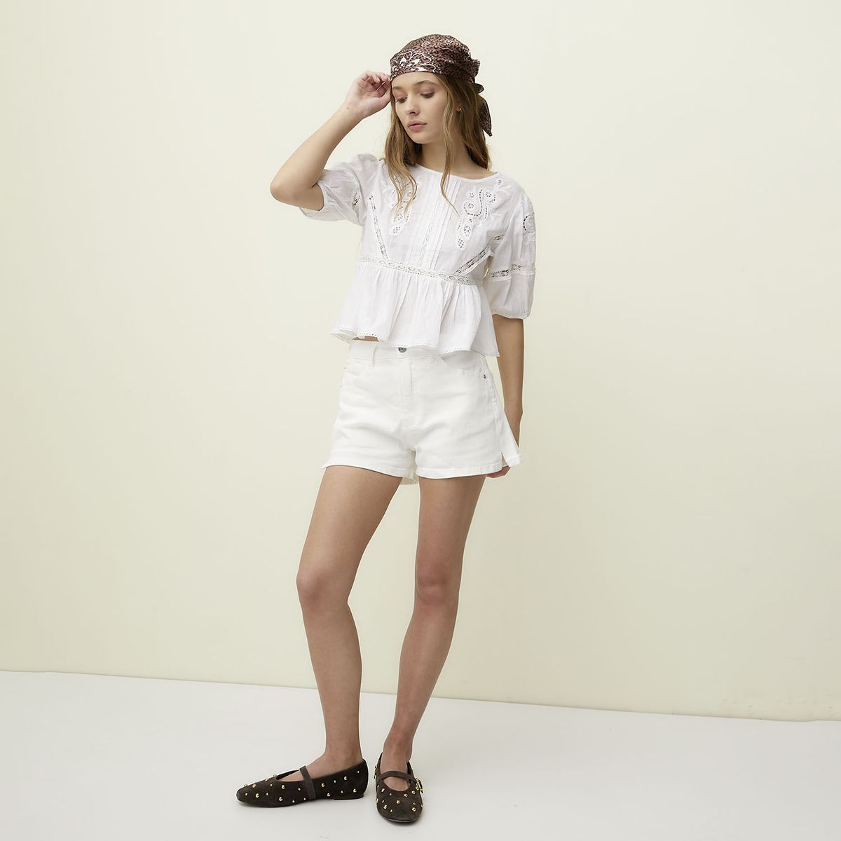 SYBILLA - Short + Pañuelo Mujer Sybilla