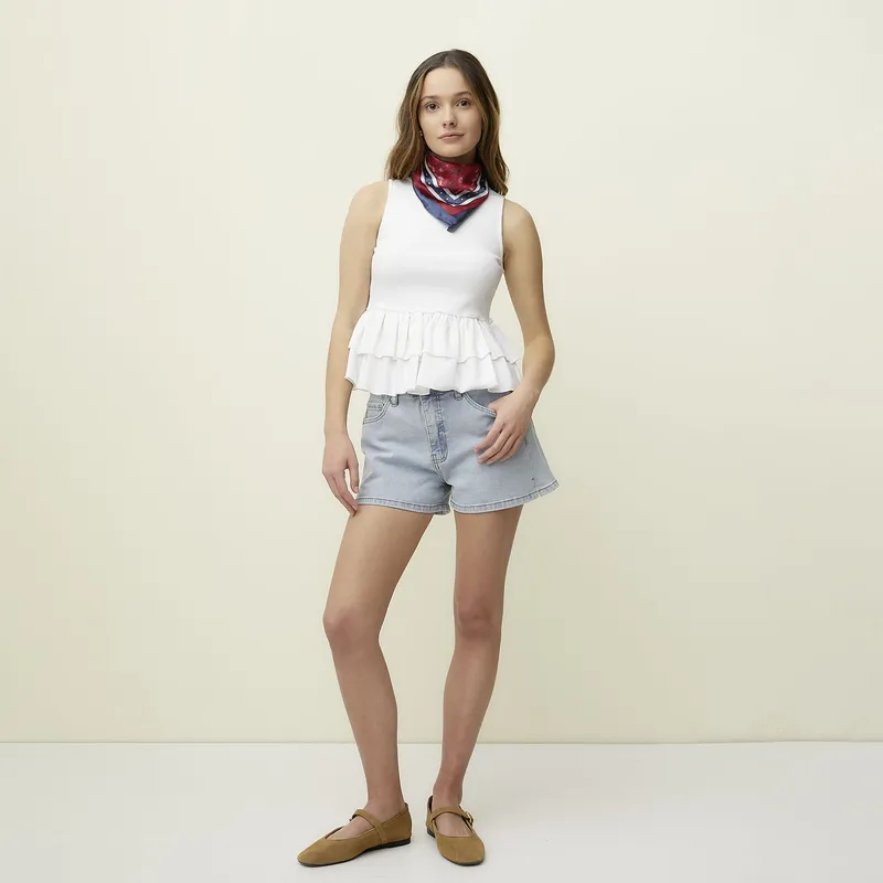 SYBILLA - Short + Pañuelo Mujer Sybilla