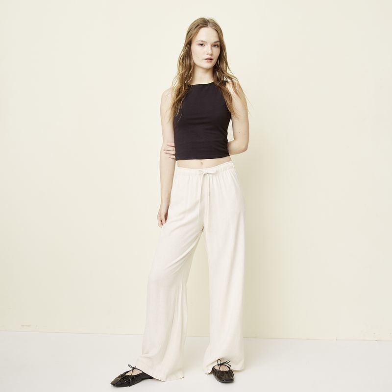 SYBILLA - Pantalon Mujer Verde Sybilla