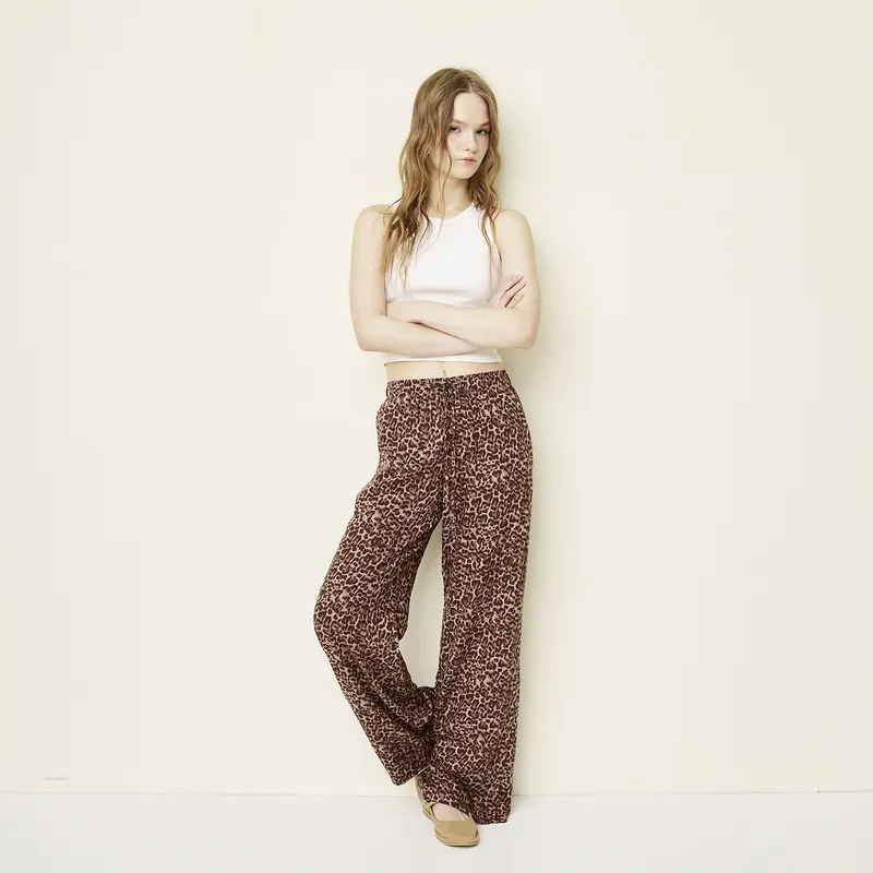 SYBILLA - Pantalon Mujer Verde Sybilla