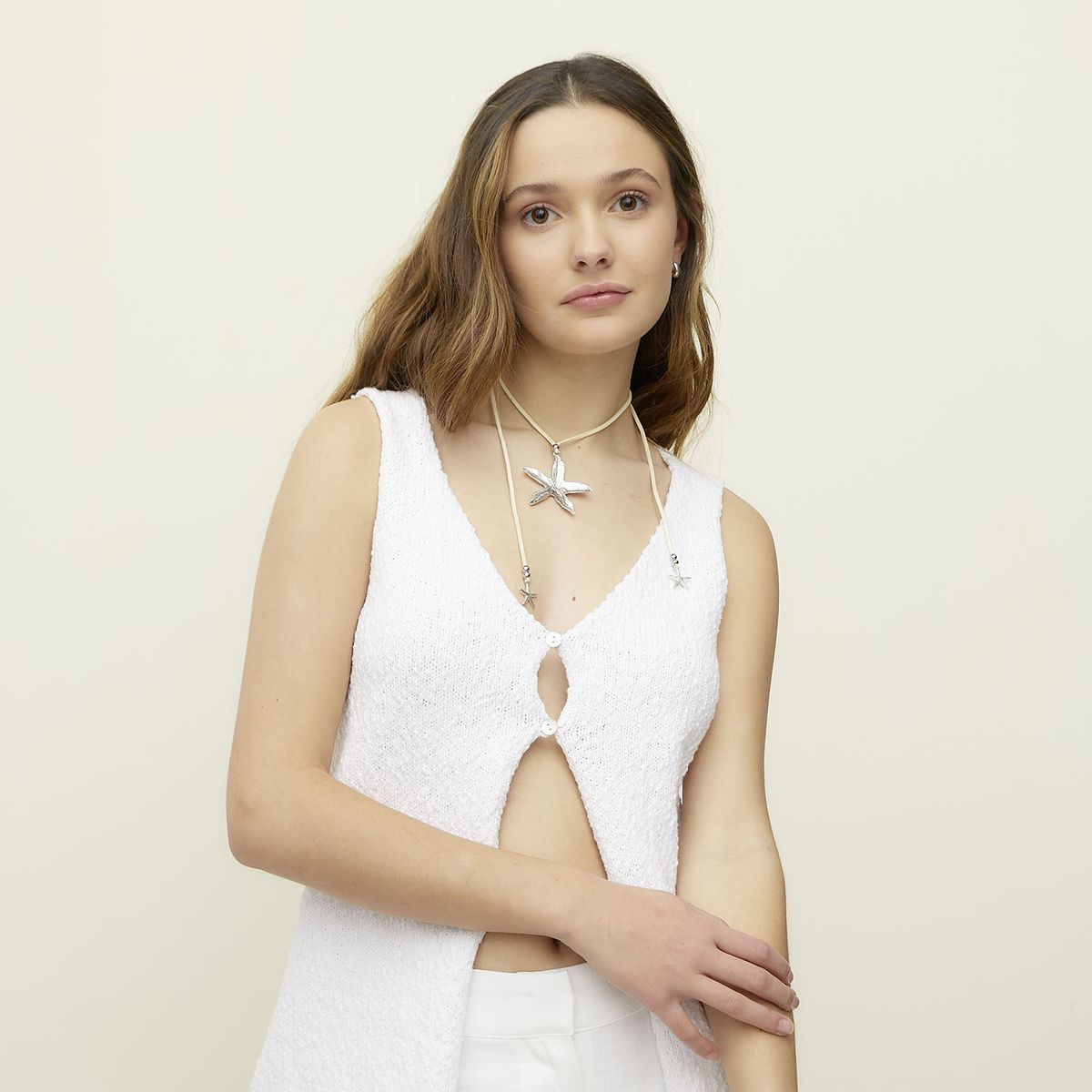 SYBILLA - Polera Algodón Mujer Sybilla