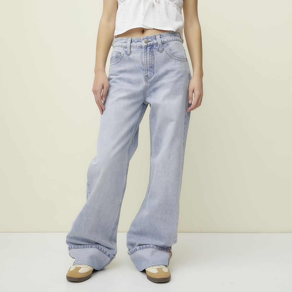 SYBILLA - Jeans Wide Leg Mujer Sybilla