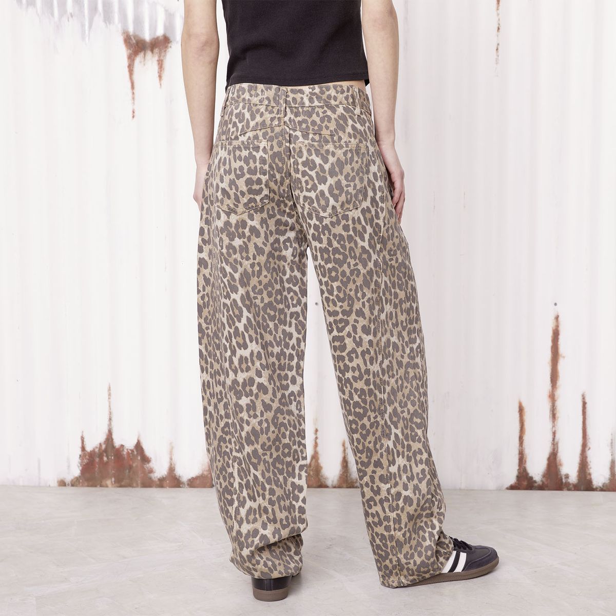 AMERICANINO - Jeans Baggy Tiro Bajo Mujer Americanino