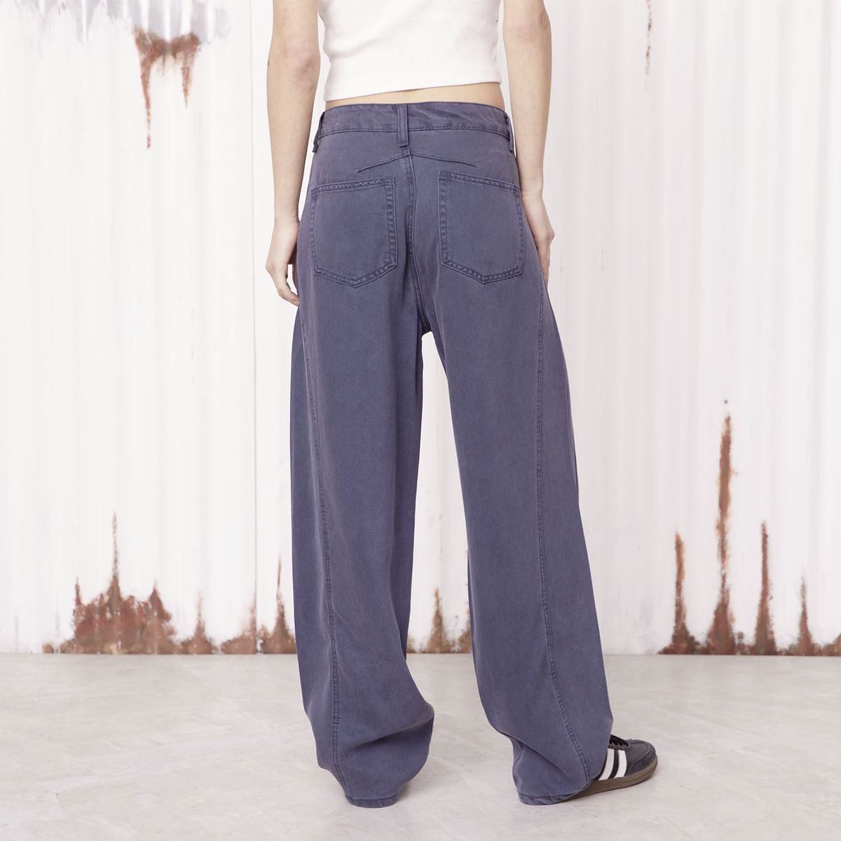 AMERICANINO - Jeans Baggy Tiro Bajo Mujer Americanino