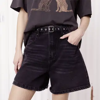 AMERICANINO - Short Tiro Alto Mujer