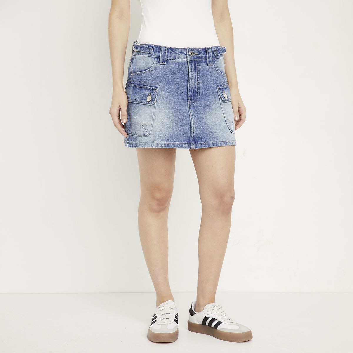 SYBILLA - Falda Cargo Mujer