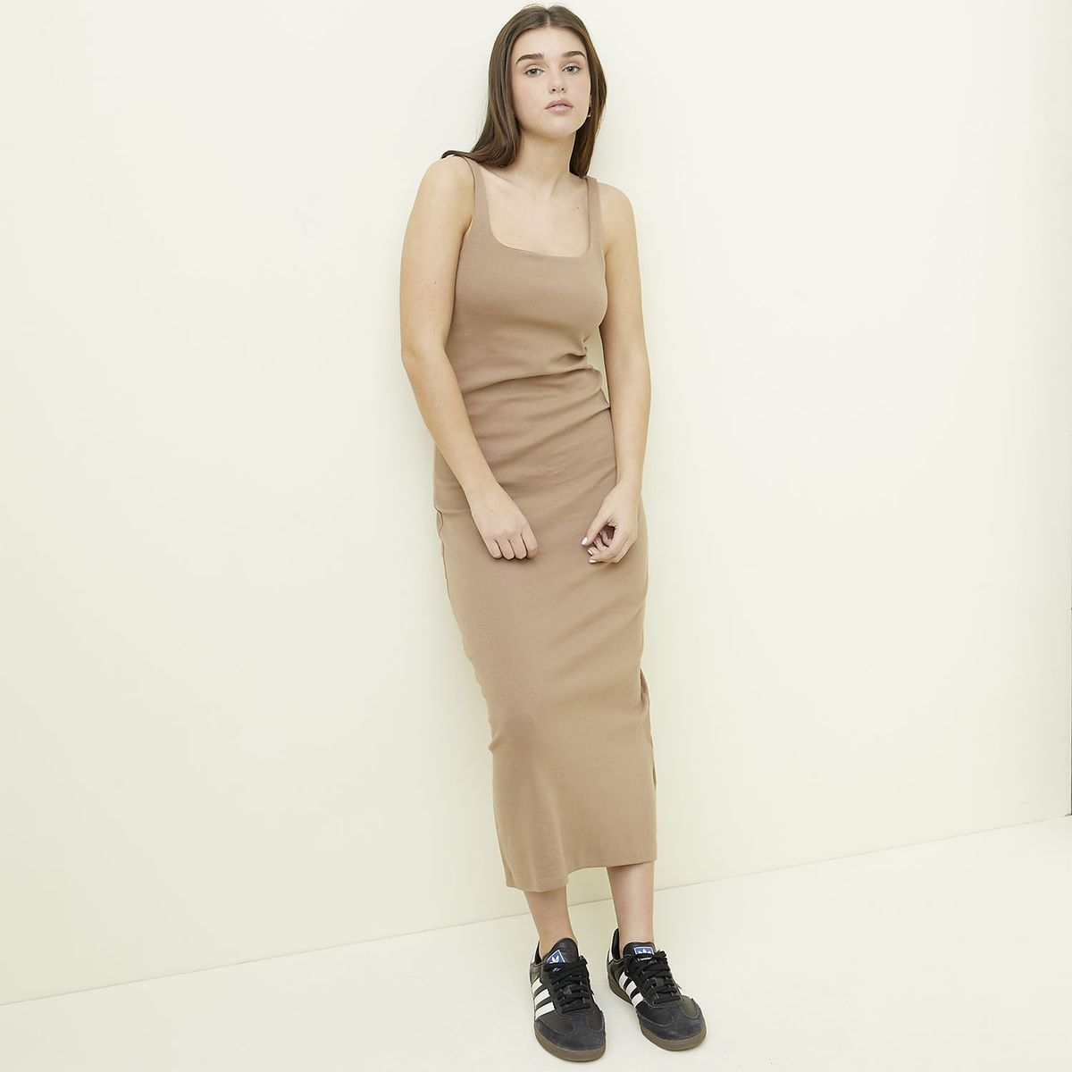 SYBILLA - Vestido Casual Maxi Algodón Orgánico Mujer Sybilla