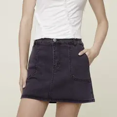 SYBILLA - Falda de Jeans Mujer