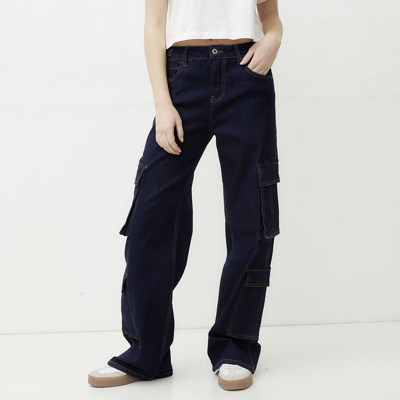 SYBILLA - Jeans Tiro Bajo Mujer Sybilla