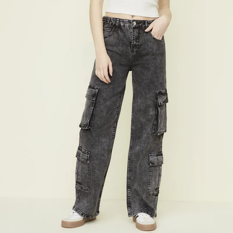 SYBILLA - Jeans Tiro Bajo Mujer Sybilla