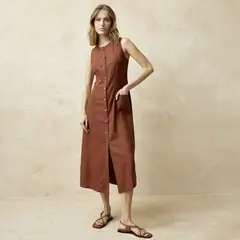 BASEMENT - Vestido Largo Mujer