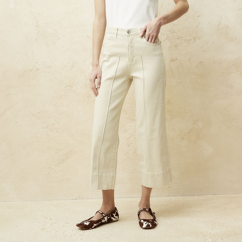 BASEMENT - Jeans Wide Leg Mujer Basement
